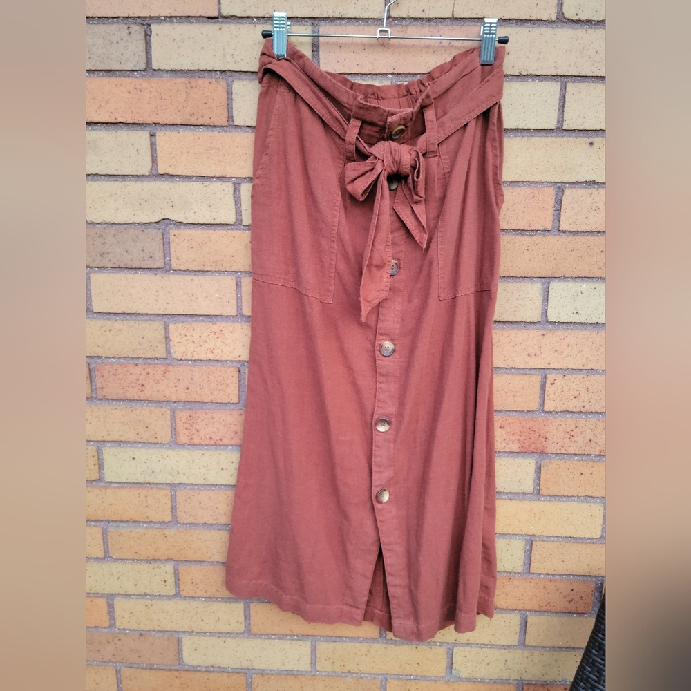Caslon Midi Skirt (XS)